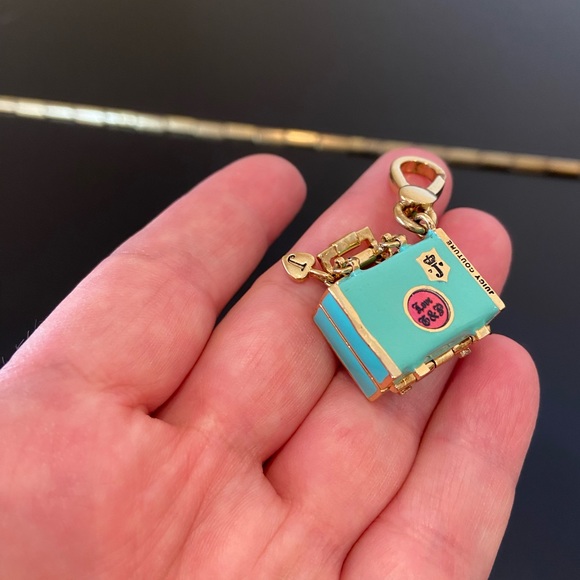 authentic rare vintage Juicy Couture enamel suitcase charm - Picture 5 of 17